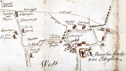 Op ontdekking doorheen de 850 jarige geschiedenis van Edegem... Een historische rondleiding met Luce Stappaerts als gids